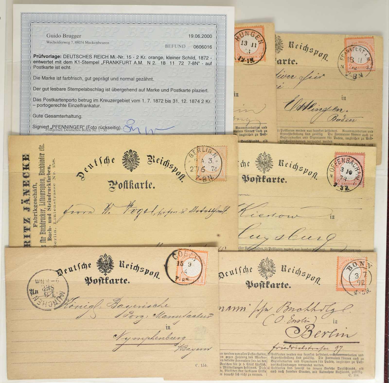 Image 156 for lot number 5742 for Veuskens 130th Auction