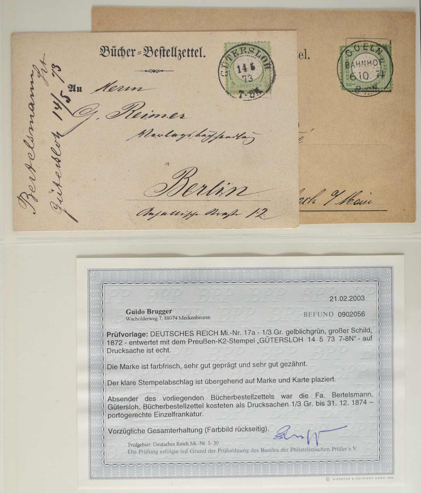 Image 161 for lot number 5742 for Veuskens 130th Auction