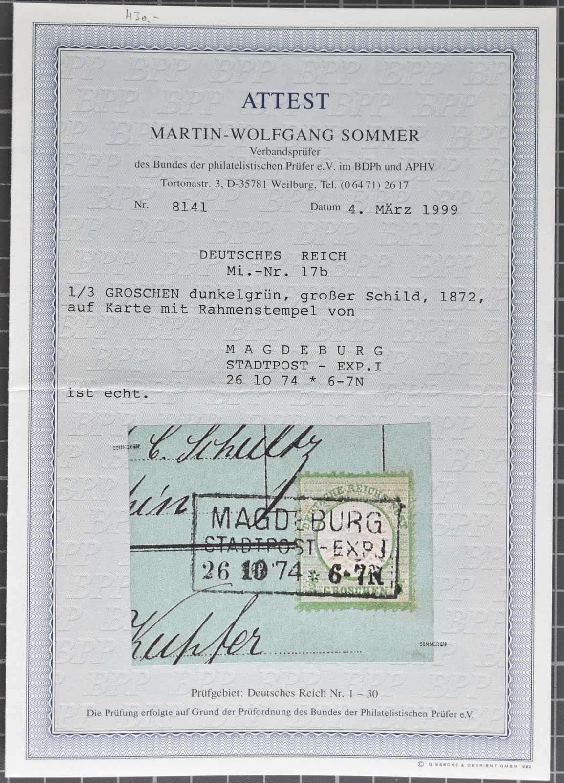 Image 175 for lot number 5742 for Veuskens 130th Auction