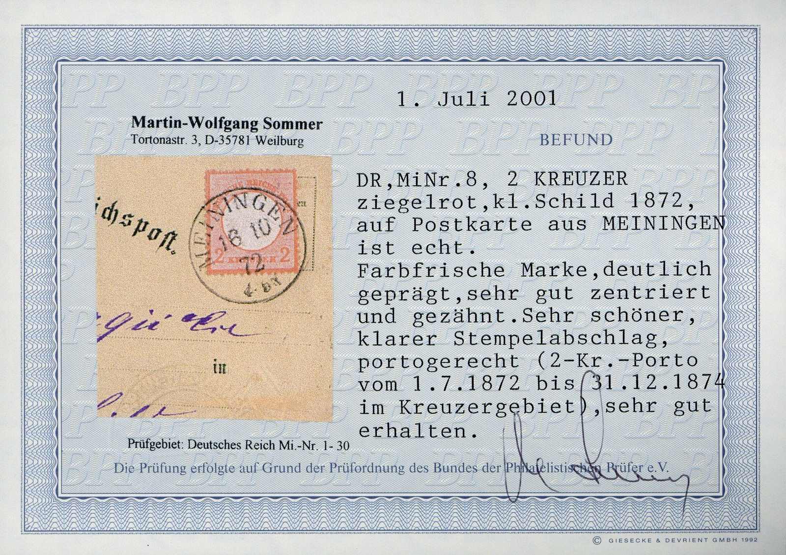 Image 8 for lot number 5742 for Veuskens 130th Auction