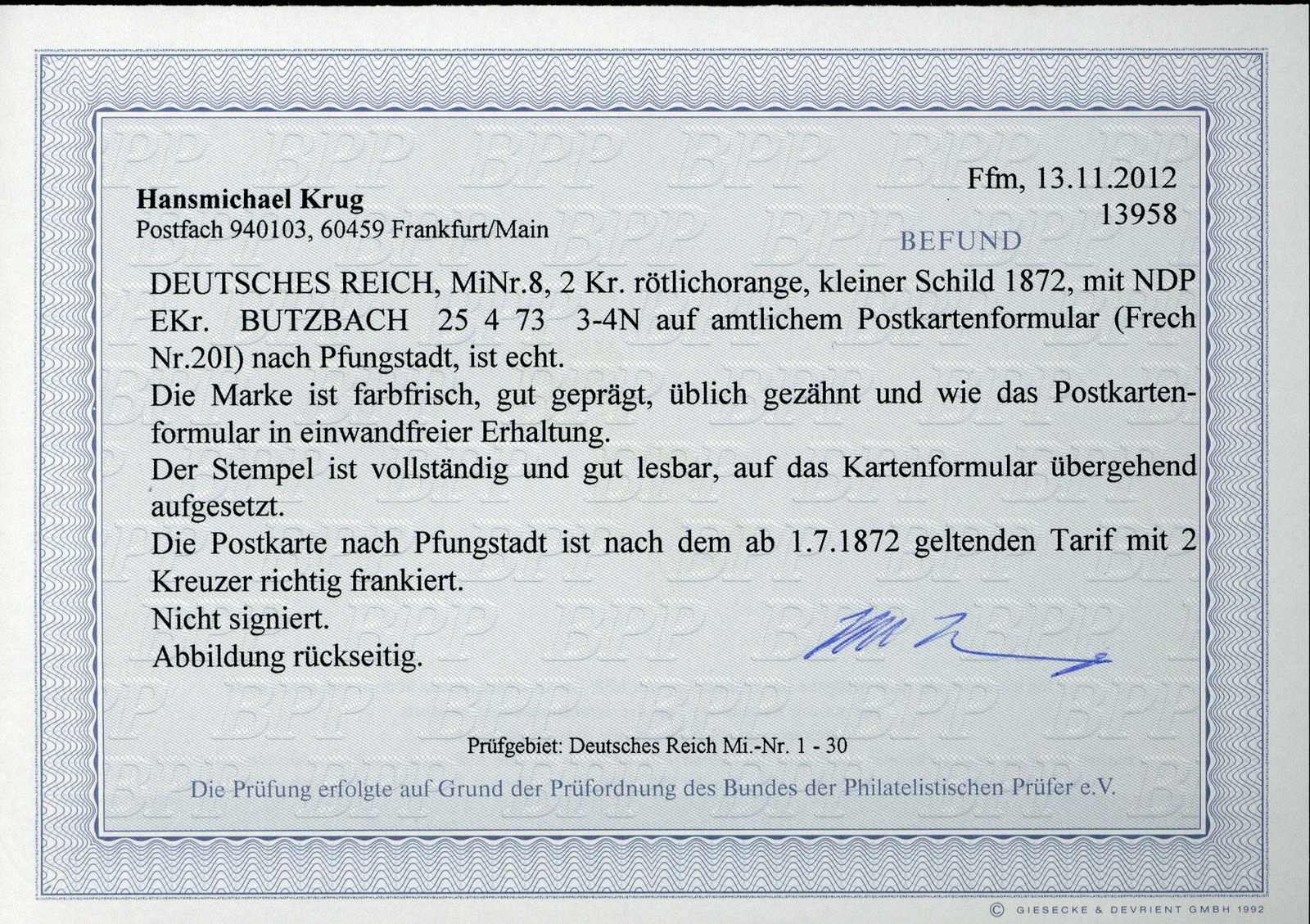 Image 10 for lot number 5742 for Veuskens 130th Auction