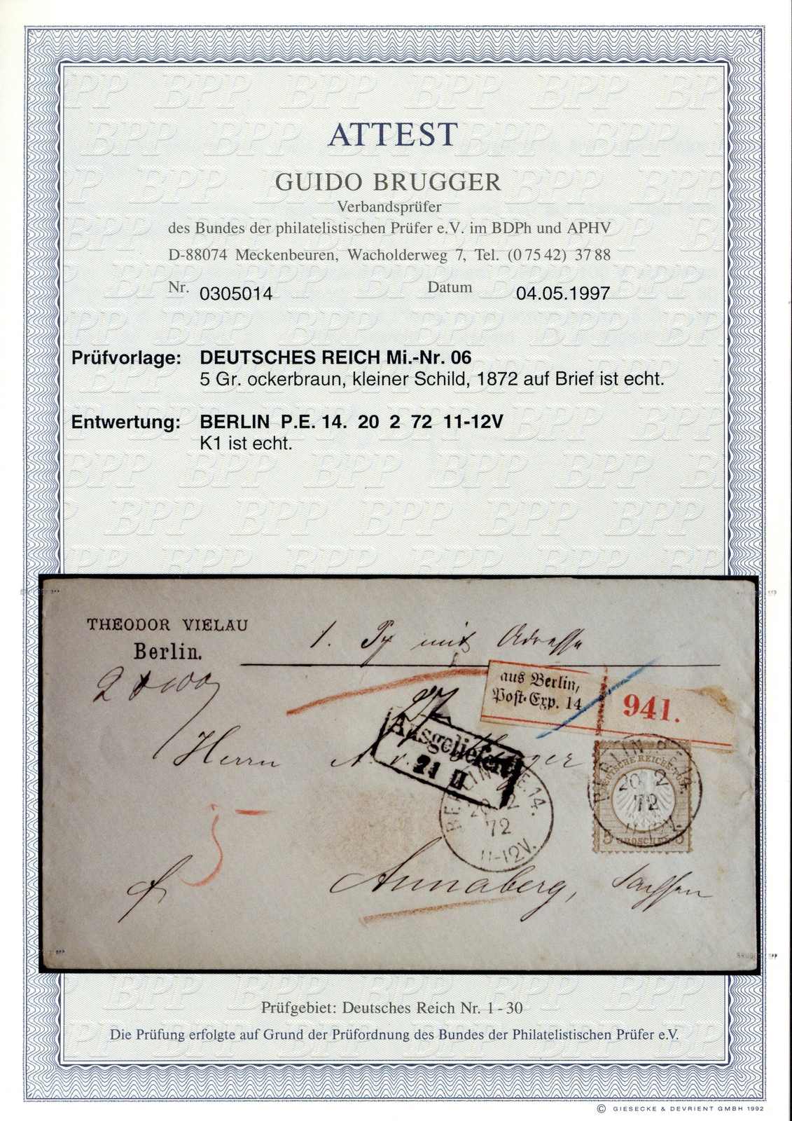 Image 12 for lot number 5742 for Veuskens 130th Auction