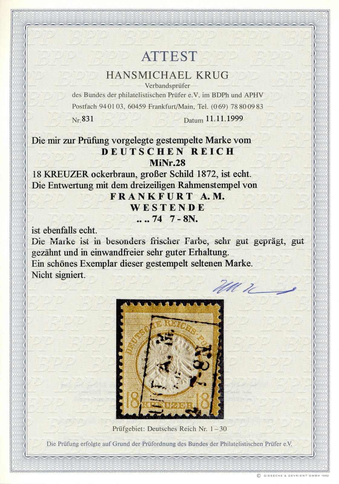 Image 15 for lot number 5742 for Veuskens 130th Auction