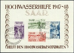 Hochwasserhilfe-Blöcke 1948, in Block-Typen VI. bzw. VIII., jew. mit ...
