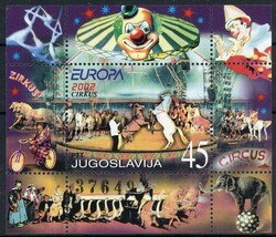 Europa: Zirkus 2002, 105 Blöcke, tadellos postfrisch, Luxus. Ideal ...
