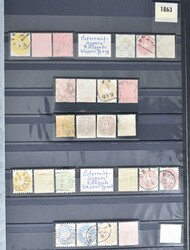 1850 - 2002, umfangr. Slg. in 23 großen Einsteckbüchern ab dem ...