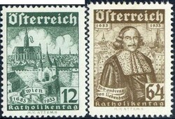 Katholikentag 1933, tadellos postfrisch, Pracht. M€ 440 ...