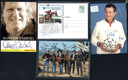 Nachlass Autogrammkarten, dabei Hans Günter Winkler, Fritz Waller, ...