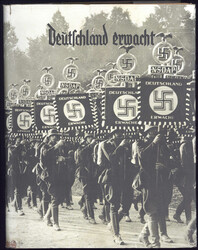 Zigaretten-Bilderdienst 1933 Altona. "Deutschland erwache", übliche ...