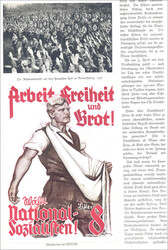 Zigaretten-Bilderdienst 1933 Altona. "Deutschland erwache", übliche ...