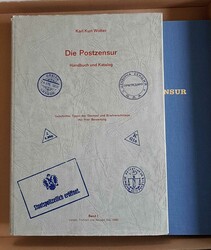Wolter. Postzensur Band I und II, gebunden, verlegt in München 1966, ...