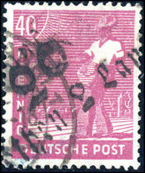 Köthen 2 Land, Type 3d. 40 Pf gestempelt, gepr. Dr. Kalb BPP (120 ...