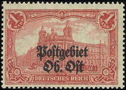 370: German Occupation World War I Postal Area Uppper East