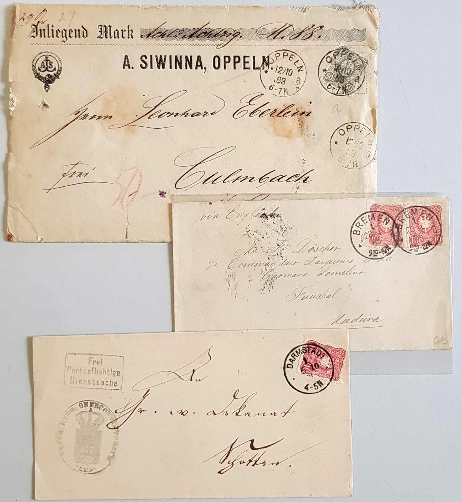 Image 2 for lot number 4152 for 191st Dresdner Briefmarken Auction
