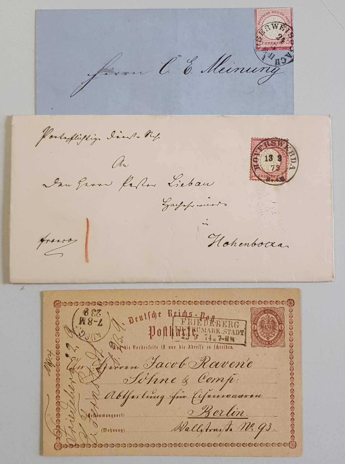 Image 7 for lot number 4152 for 191st Dresdner Briefmarken Auction