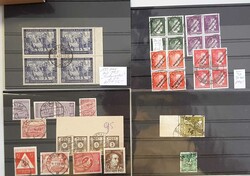 SBZ. Lot mit überwiegend gestempelten Marken auf ca. 70 Steckkarten, ...