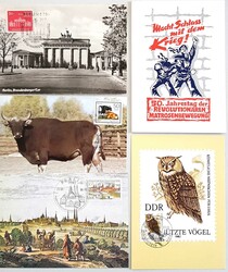 1380: RDA (République démocratique allemande) - Covers bulk lot
