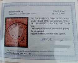 DR 1872 bis 1945. Sammlung überwiegend gestempelt auf Vordruck mit u ...