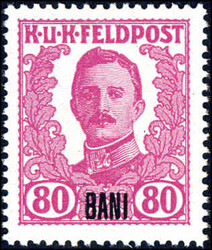 Nicht ausgegebene Feldpostmarken 1918, bis auf 60 B kplt., postfrisch ...