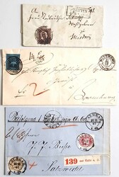 80: Old German States Prussia - Covers bulk lot