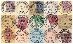 Philatelistische Fachliteratur. 7 Bücher bzw. Broschüren, dabei ...