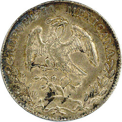 Mexico und Kuba. 8 Silbermünzen, meist 20. Jh., dabei aber auch 8 ...