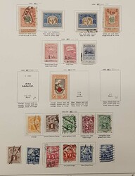 ESTLAND, LETTLAND, LITAUEN. Teilsammlungen ungebraucht bzw. ...