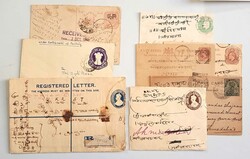 BIRMA. Ca. 75 ältere Belege, dabei markenlose Stempel-Belege, oft ...