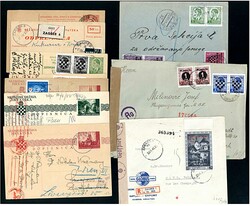 4085: Croacia - Covers bulk lot