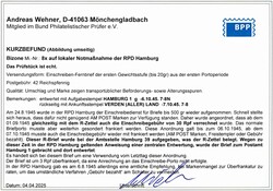 R-Zettel mit zusätzlicher Gebührenfunktion als Ersatz für eine 30 ...