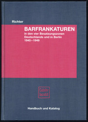 Richter. Barfrankaturen 1945 - 1949, Altstempel nach dem 8. Mai 1945 ...