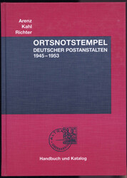 Richter. Barfrankaturen 1945 - 1949, Altstempel nach dem 8. Mai 1945 ...