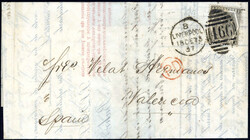 2865100: Great Britain 1840 1d black