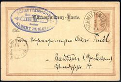 2 Kr-GA mit privatem Zudruck als Ak-Vorläufer "Grossglockner von der ...