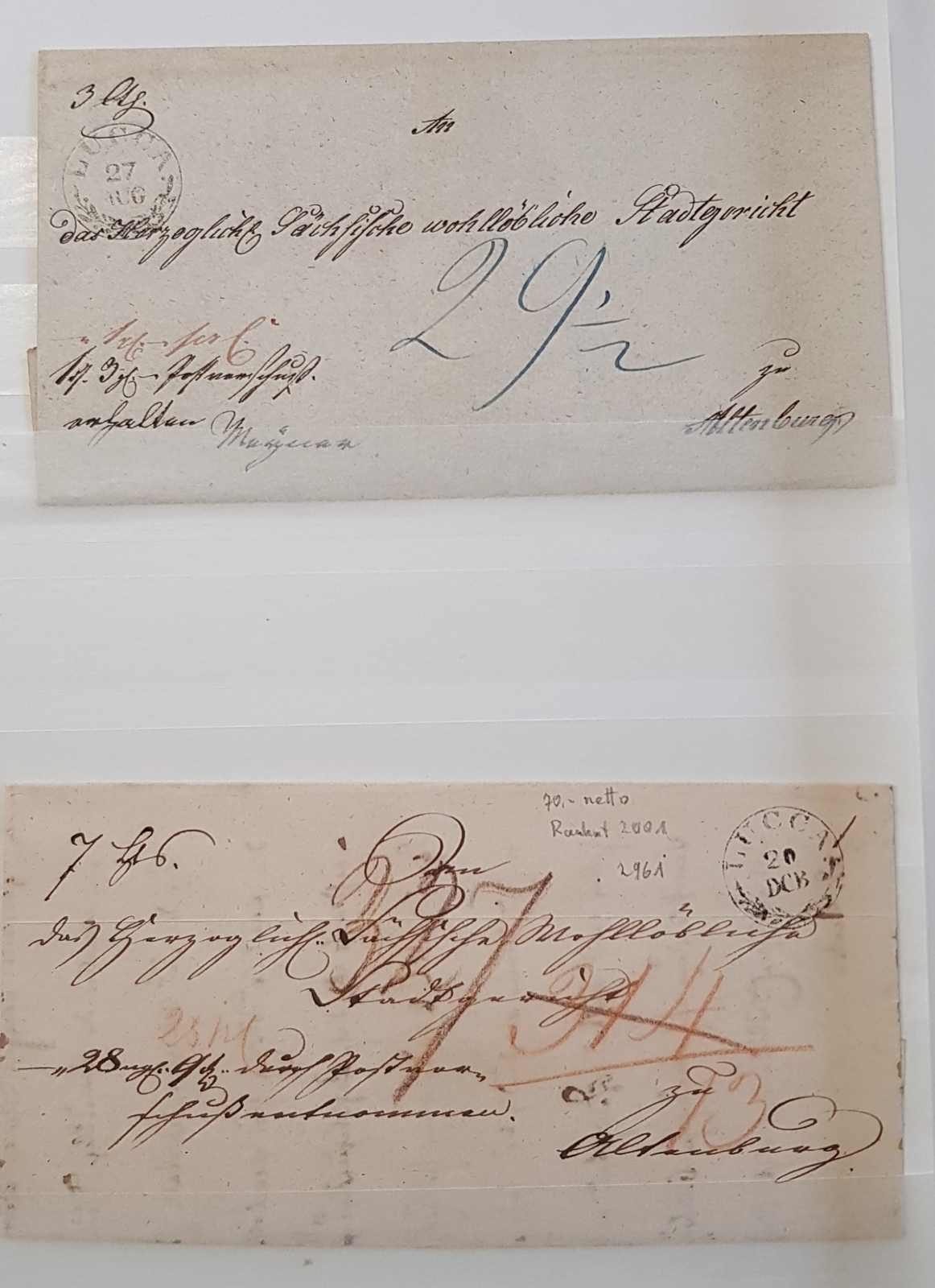 Image 4 for lot number 4109 for 191st Dresdner Briefmarken Auction