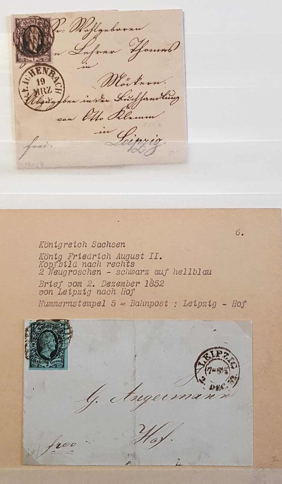 Image 5 for lot number 4109 for 191st Dresdner Briefmarken Auction
