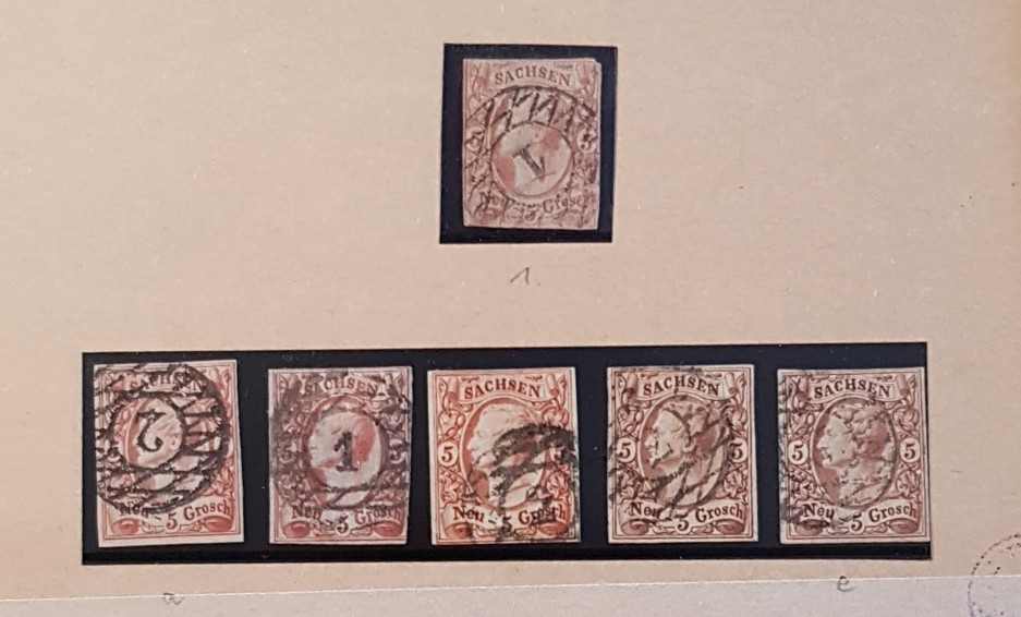 Image 9 for lot number 4109 for 191st Dresdner Briefmarken Auction
