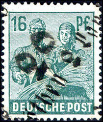 Köthen 1 bzw. Köthen 2 Land. 6, 8, 10, 12, 16, 20 und 24 Pf, ...