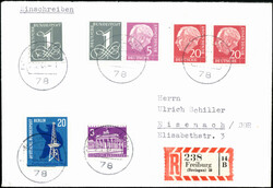 1420: República Federal de Alemania - Se-tenant prints