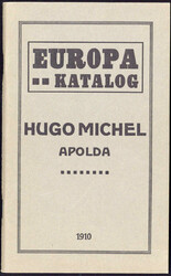 24.03.2026: Lot withdrawn!EUROPA-KATALOG 1910 von HUGO MICHEL, ...