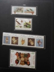 UNO TREUHANDGEBIET IM PAZIFIK. Sammlung in 3 selbstgestalteten Alben ...