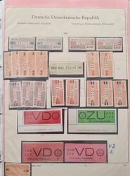1410: GDR Officials and ZKD issues - Covers bulk lot
