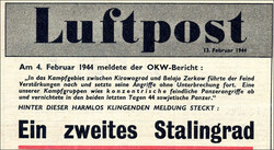 2. Weltkrieg 1944. Sowjetische Propaganda-Frontzeitung für deutsche ...