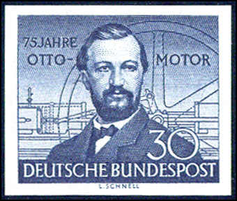 30 Pf ungezähnt, postfrisch, Attest vom 2.4.07 "echt, einwandfrei" ...