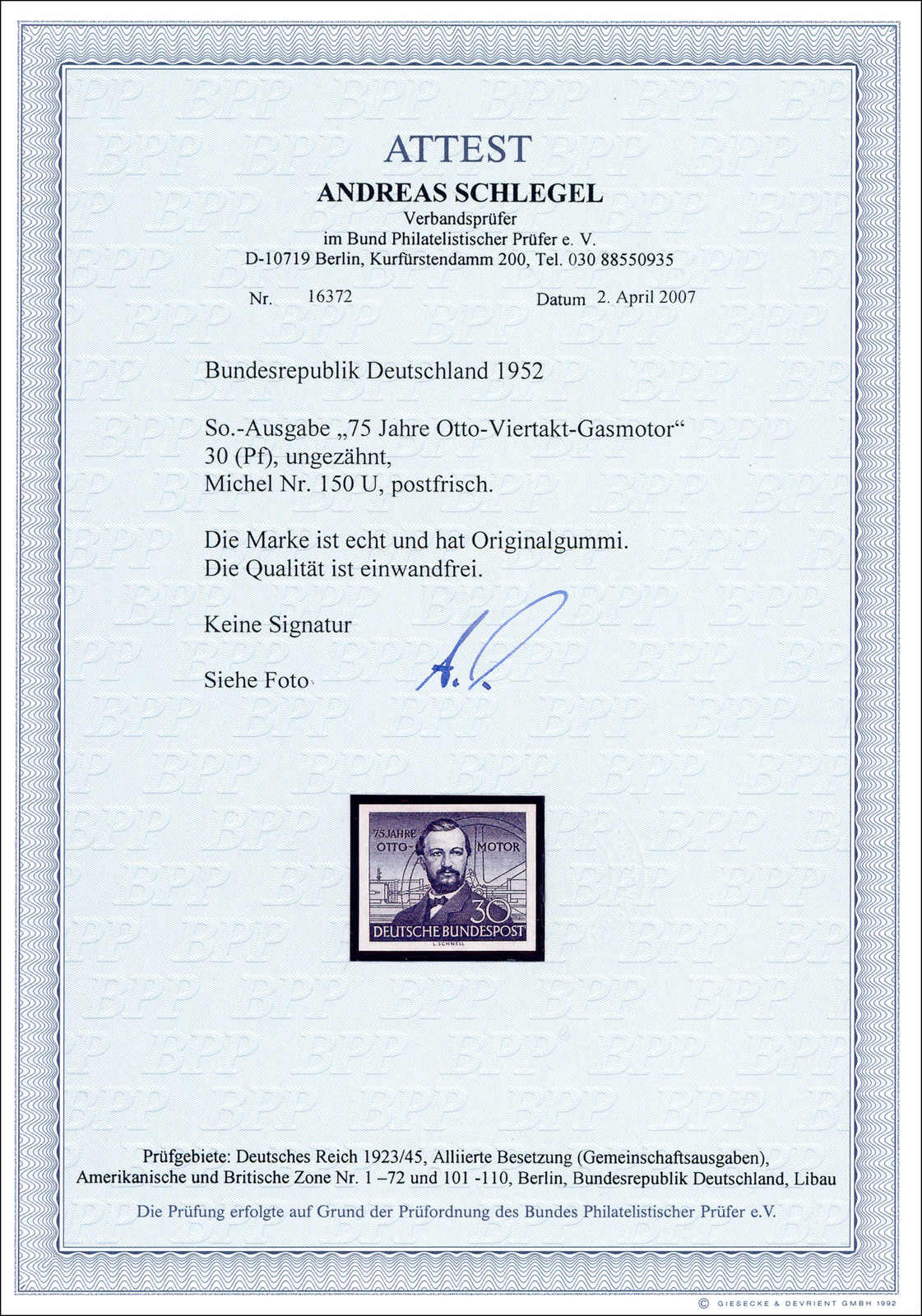 Image 1 for lot number 2434 for 191st Dresdner Briefmarken Auction