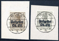 1 Mk gezähnt 26 : 17, Befund vom 25.6.15 "Ein Zahn verkürzt, sonst ...