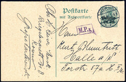 370: German Occupation World War I Postal Area Uppper East