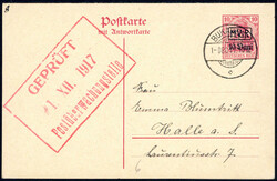 420: German Occupation World War I Romania - Postal stationery