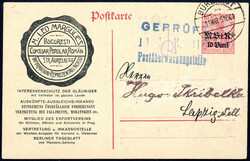 420: German Occupation World War I Romania - Postal stationery