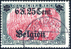 Freimarken 1916 kplt., gestempelt (220,- )